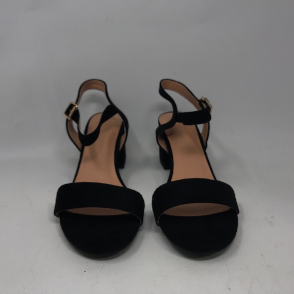 Ready Salted Elegant Heeled Sandal, Women's Size 7 - Black